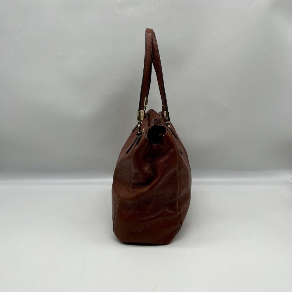Coach Brown Leather Madison Collection Tote Bag - Picture 4 of 12